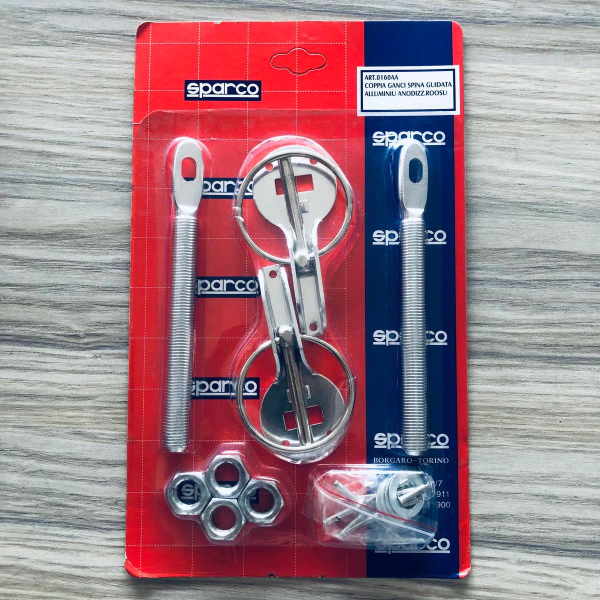 BONNET LOCK SET SPARCO