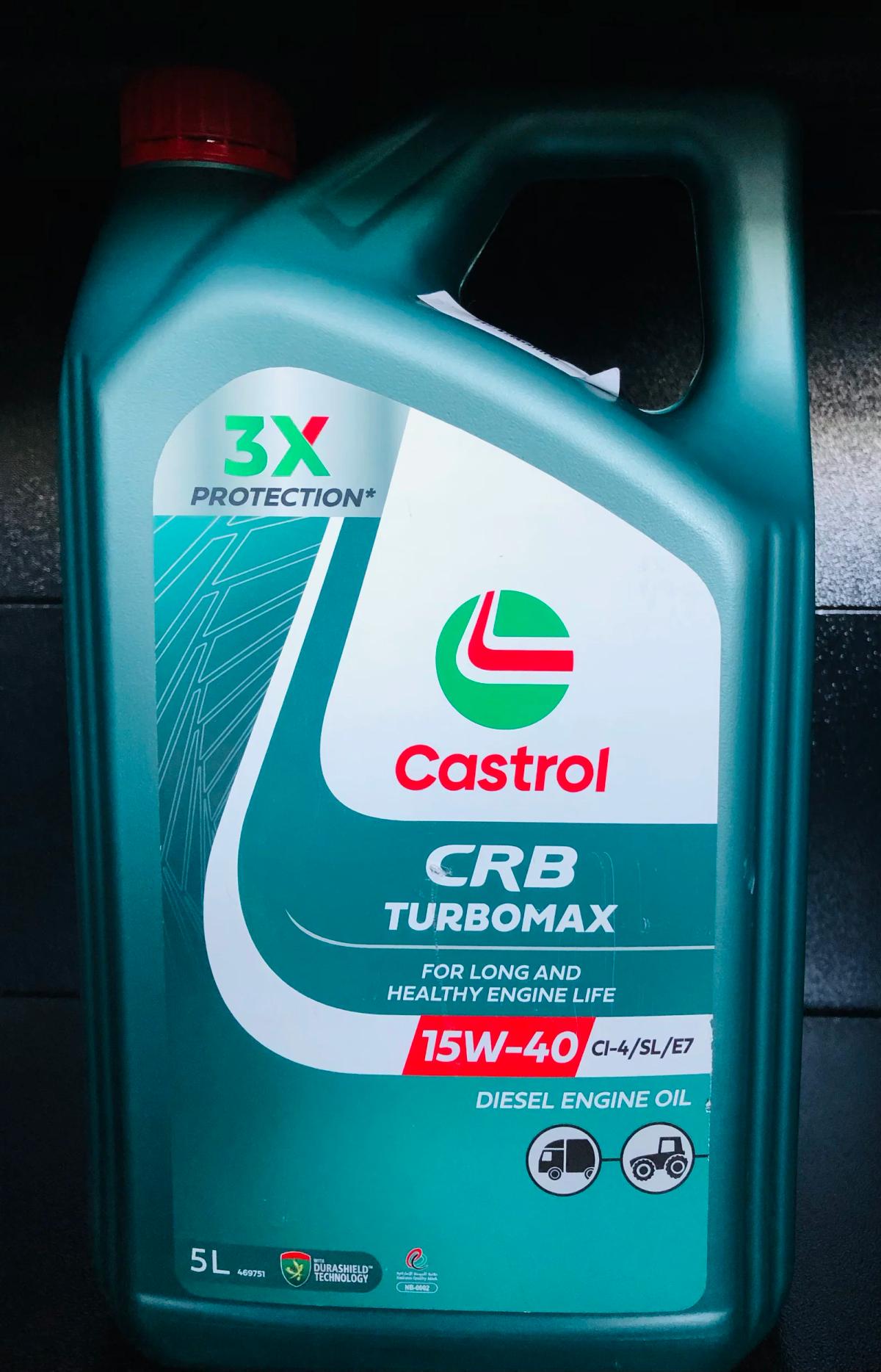 CRB TURBOMAX 15W40 CASTROL 5L