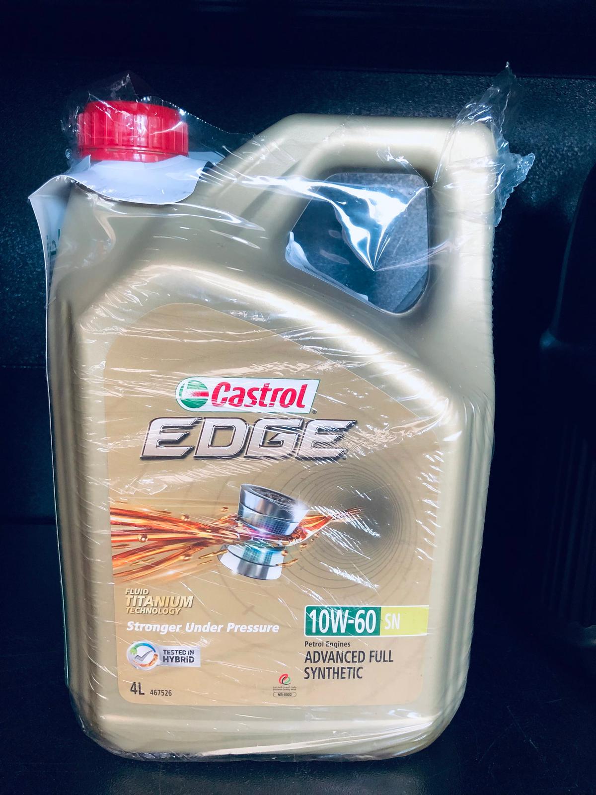 CASTROL EDGE SPORT 10W60 SN 4L