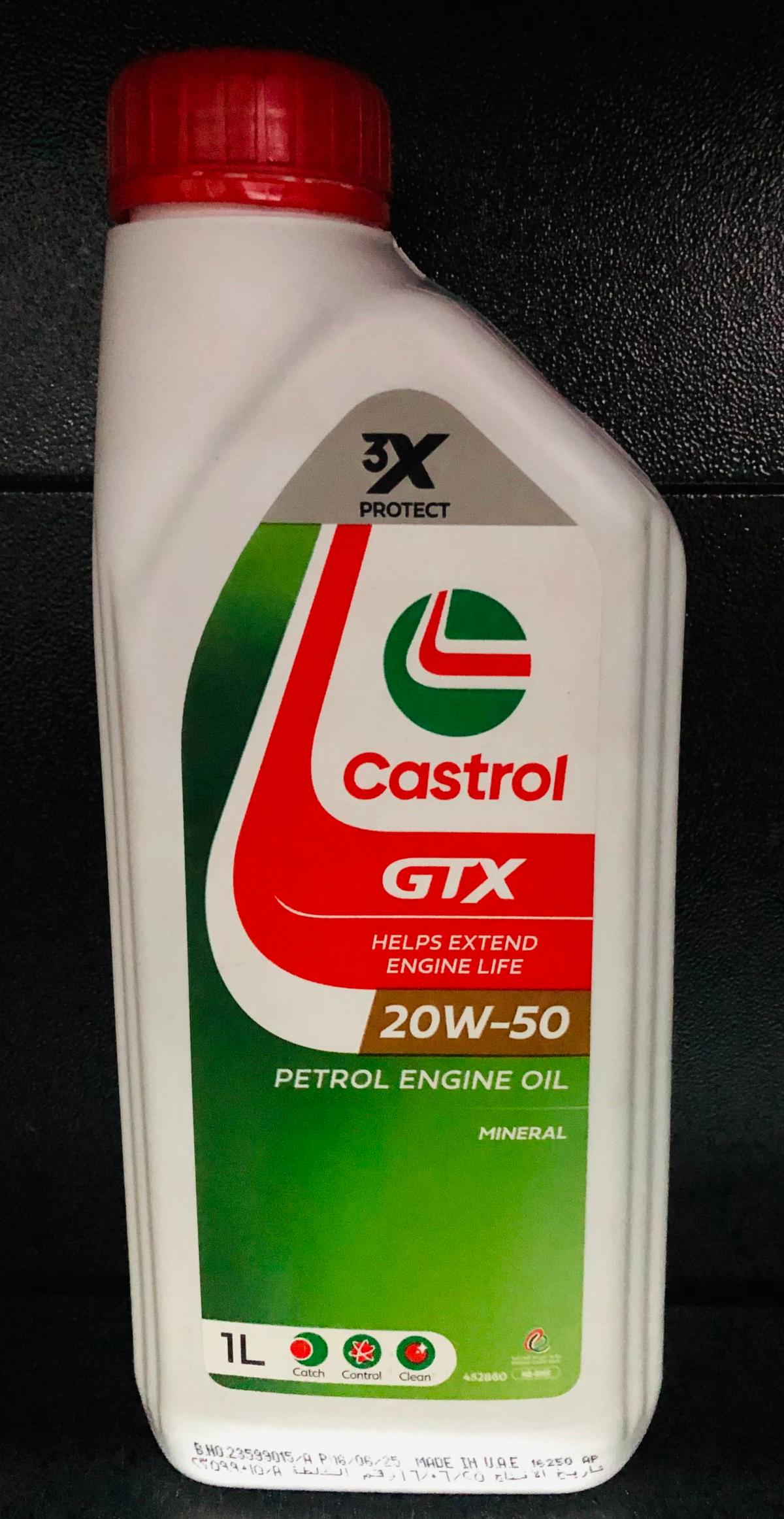 CA-GTX 20W50 SLCF 1LSP12