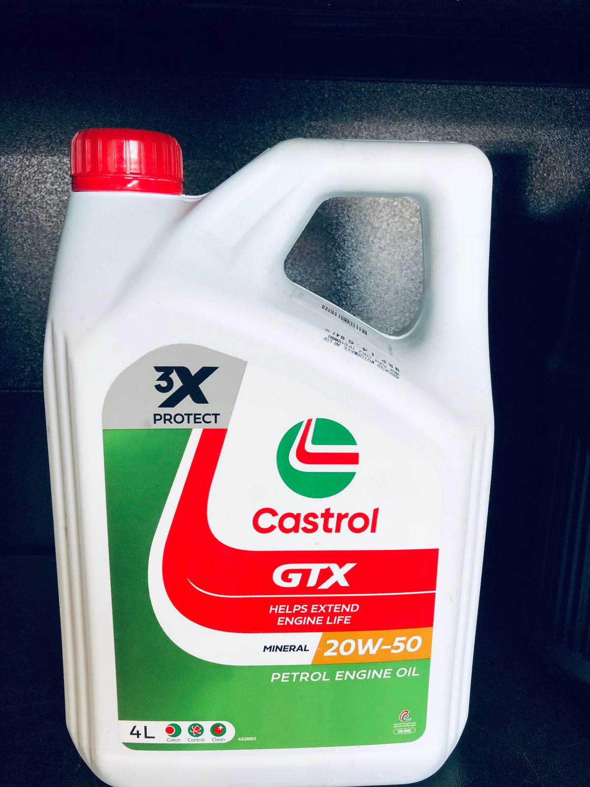 CA-GTX 20W50 SLCF 4LSP4