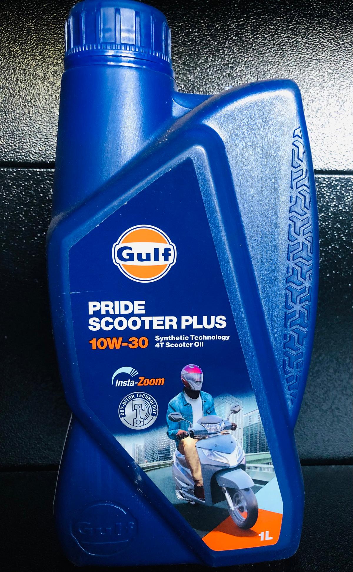 GULF PRIDE SCOOTER PLUS 10W30 1L