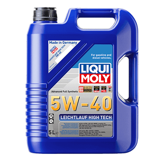HIGH TECH FULLY SYNTHETIC 5W40 5L