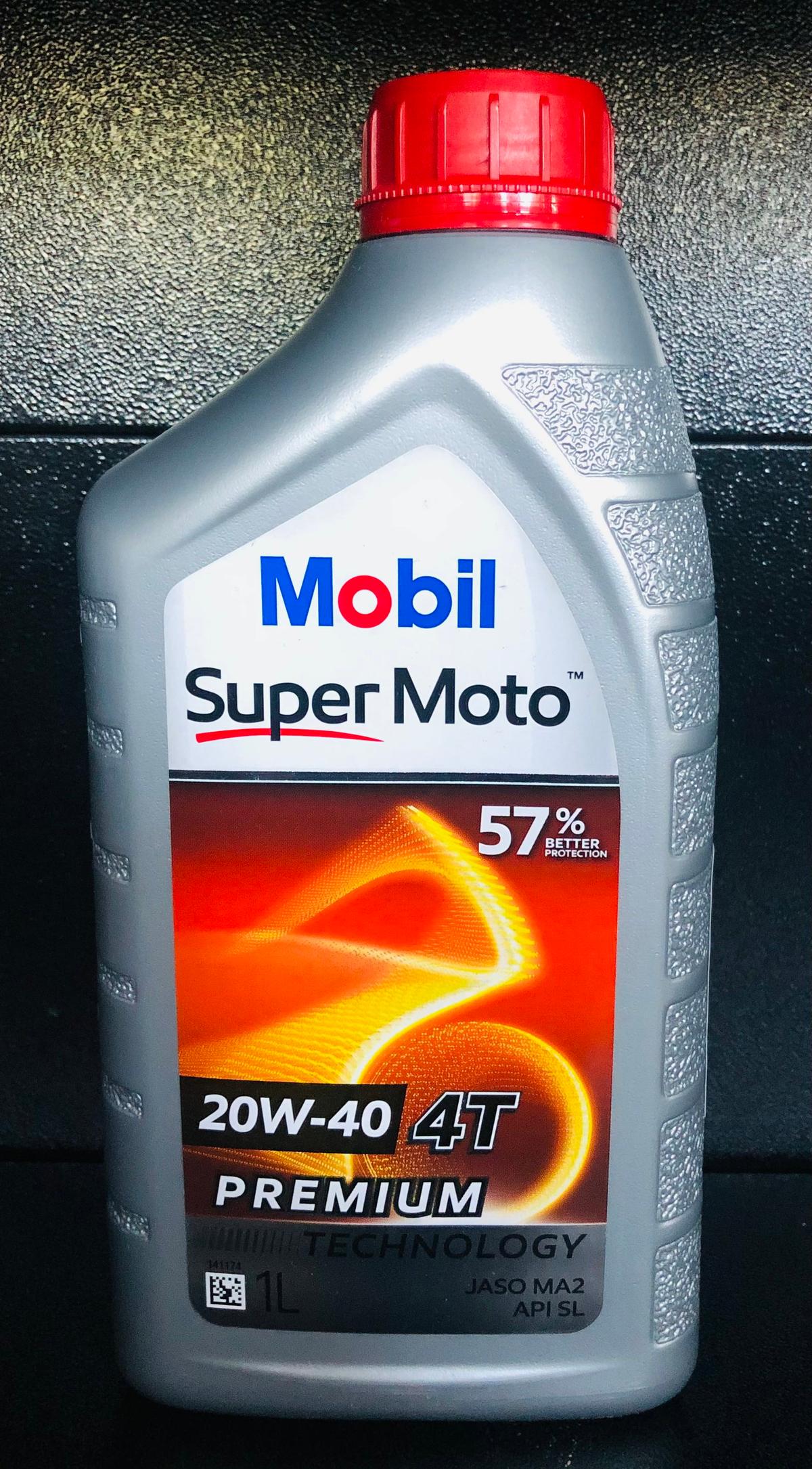 MOBIL SUPER MOTO 20W40 CTN 1L