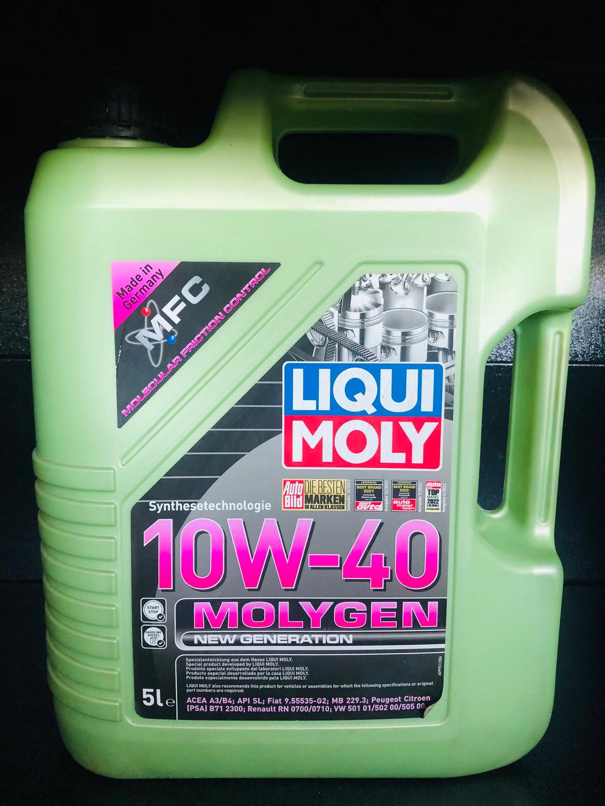 MOLYGEN NEW GENERATION 10W40 5L