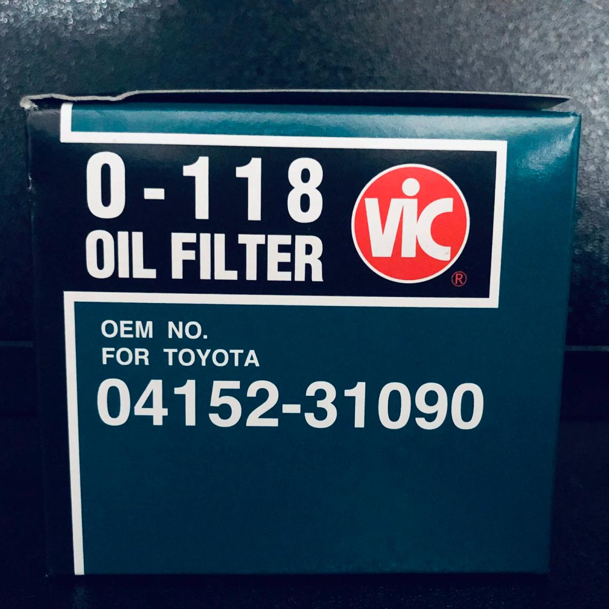 OIL FILTER - VIC- (TOYOTA)