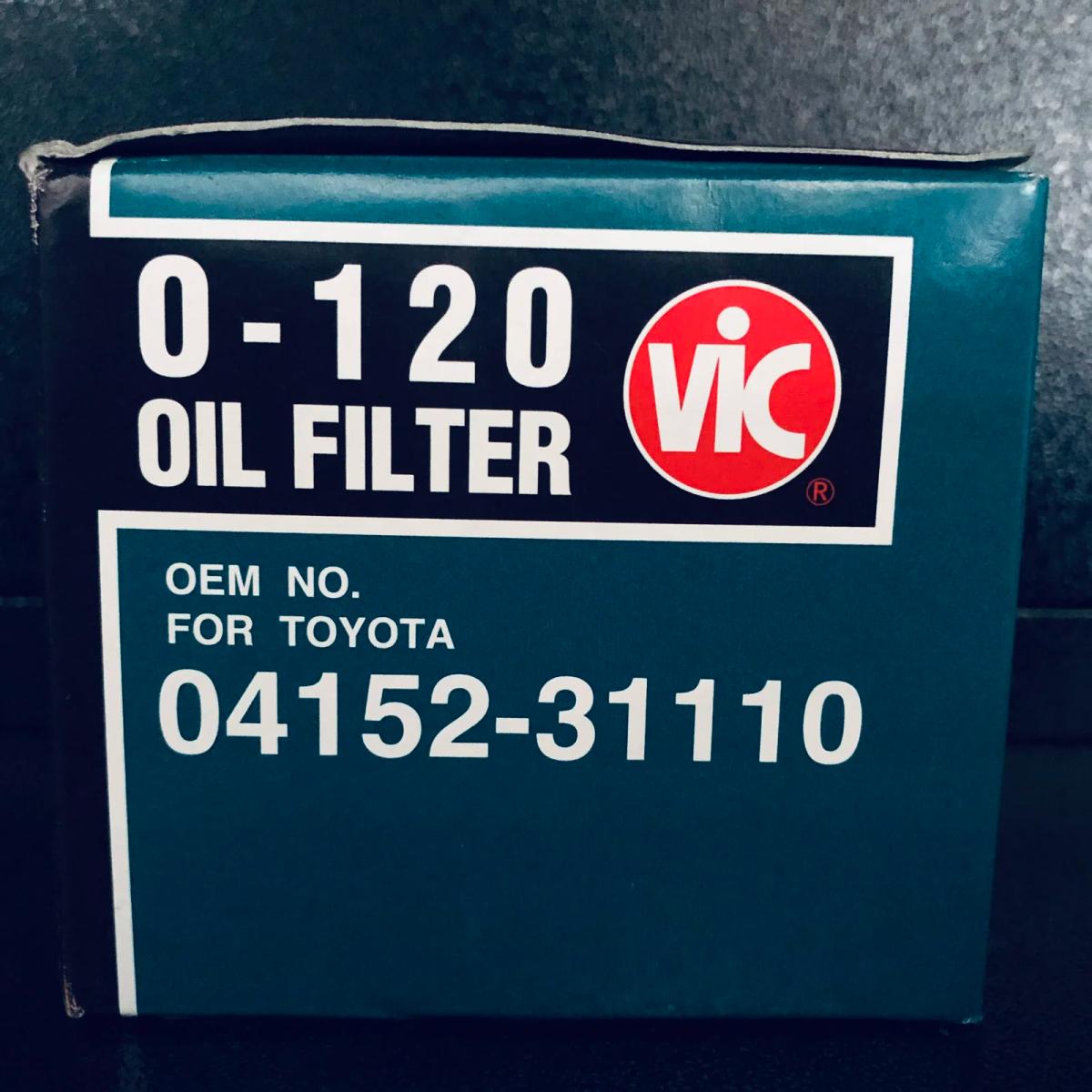 OIL FILTER - VIC- (TOYOTA)