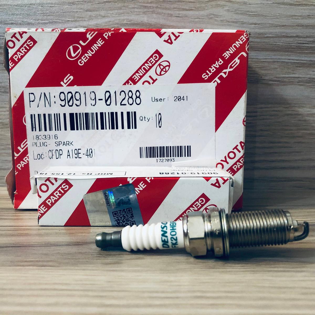 SPARK PLUG - GENUINE- (TOYOTA)