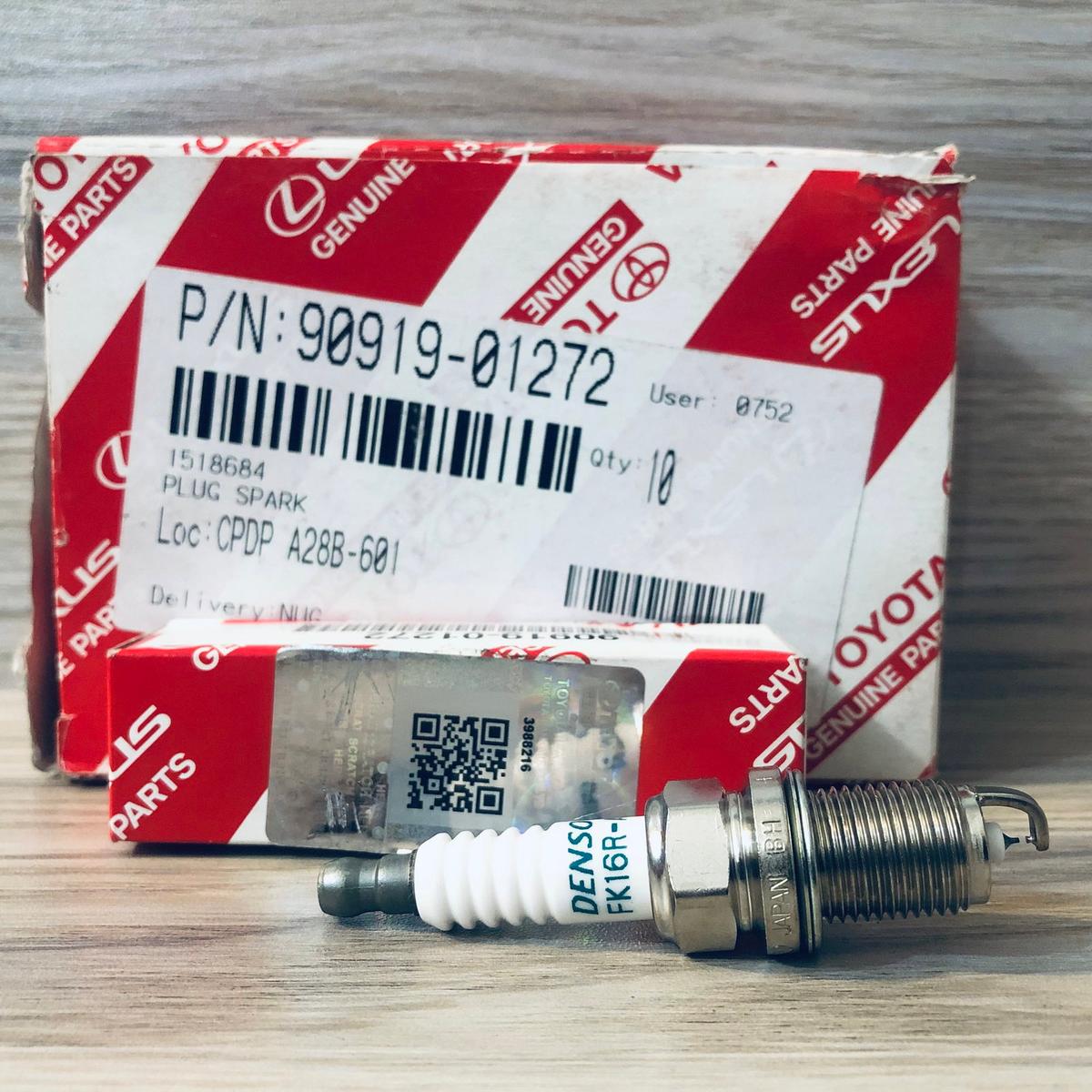 SPARK PLUGS - GENUINE- (TOYOTA)