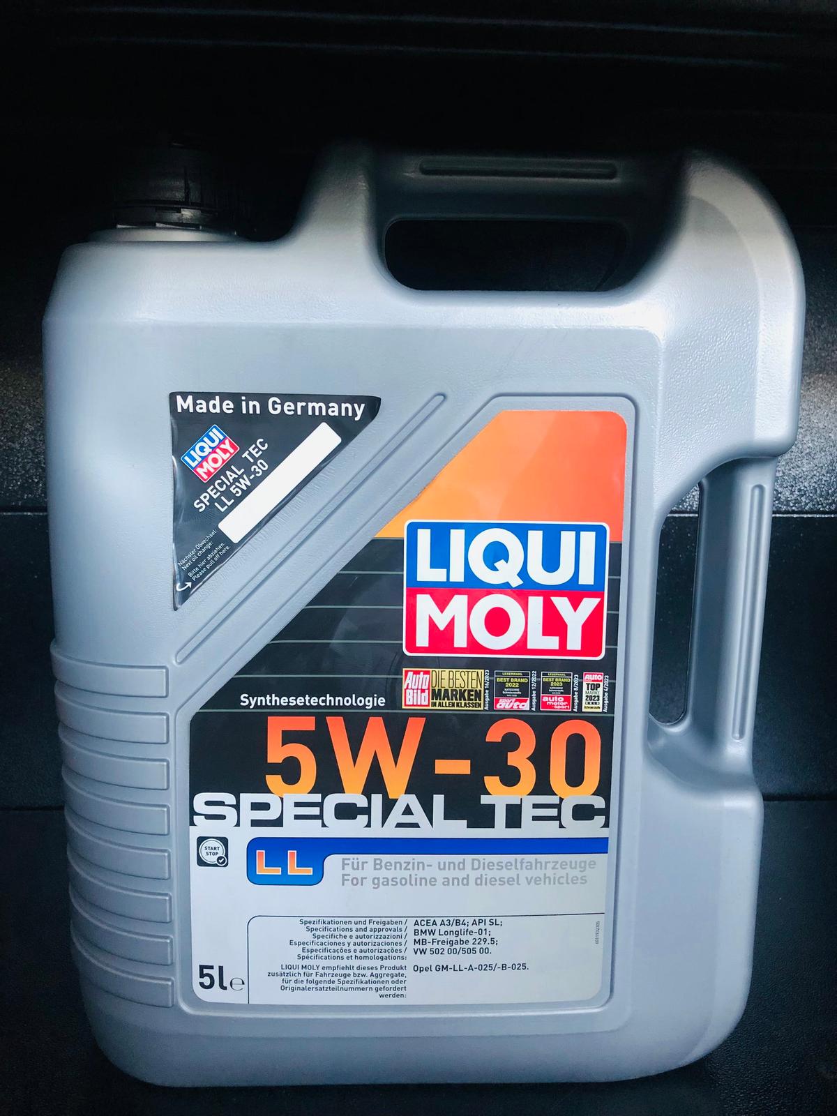 SPECIAL TEC LL FULLY SYNTHETIC 5W30 5L LIQUI MOLY