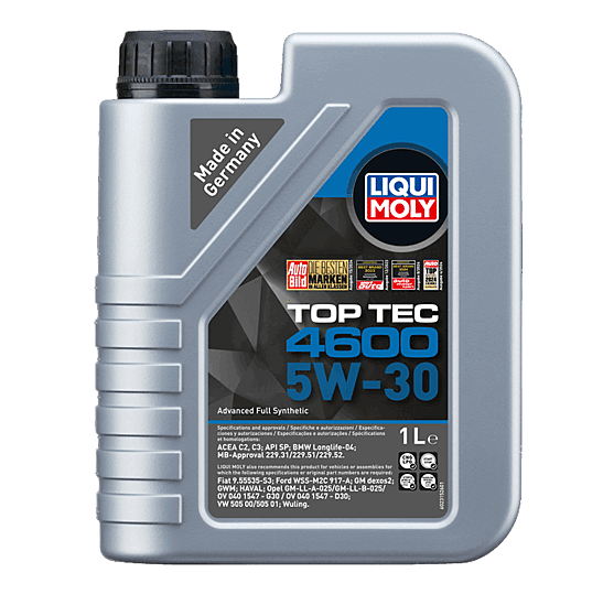 TOP TECH 4600 FULLY SYNTHETIC 5W30 1L