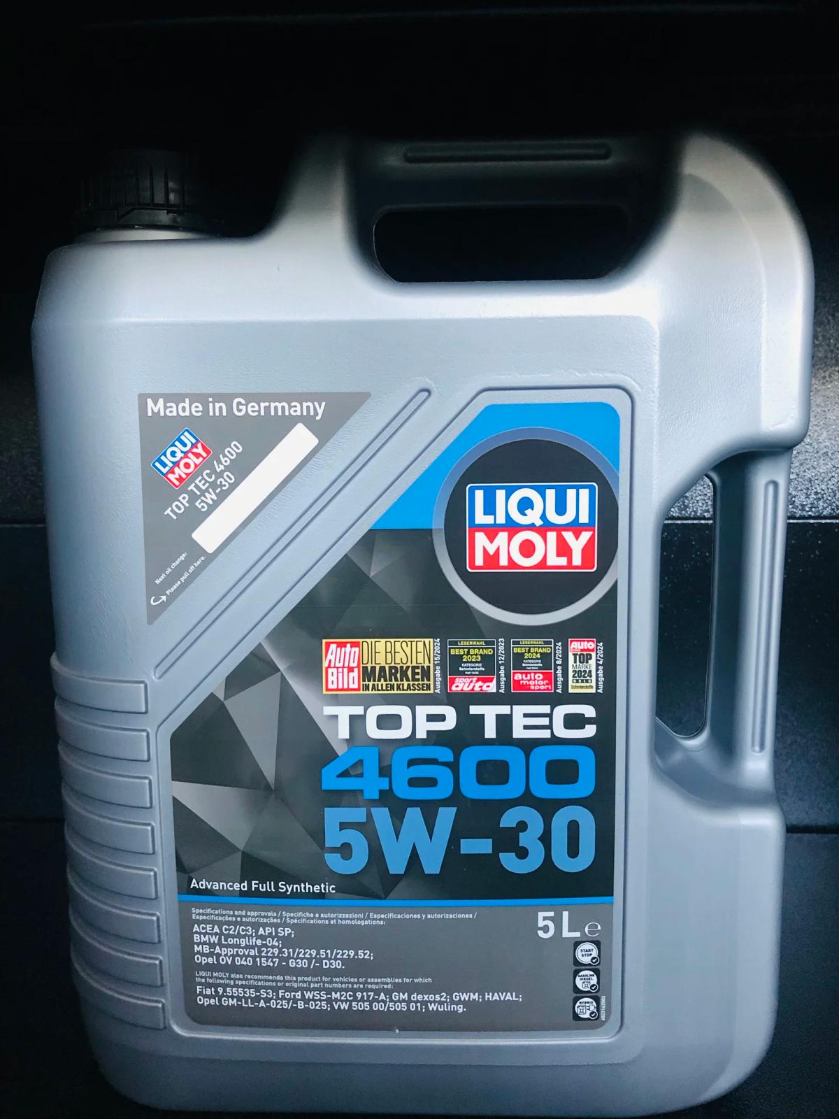 TOP TECH 5W30 4600 5L