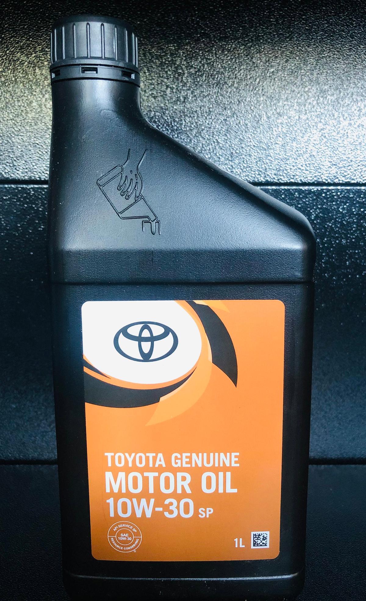 TOYOTA MOTOR OIL (SN/CF) (1L) 10W-30