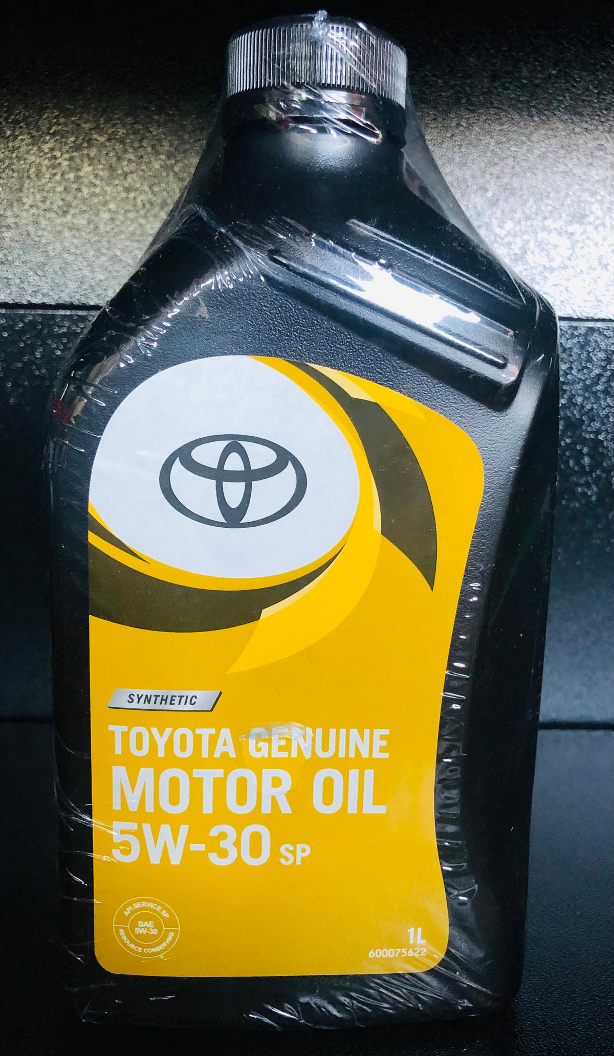 TOYOTA MOTOR OIL SN 5W30 1L