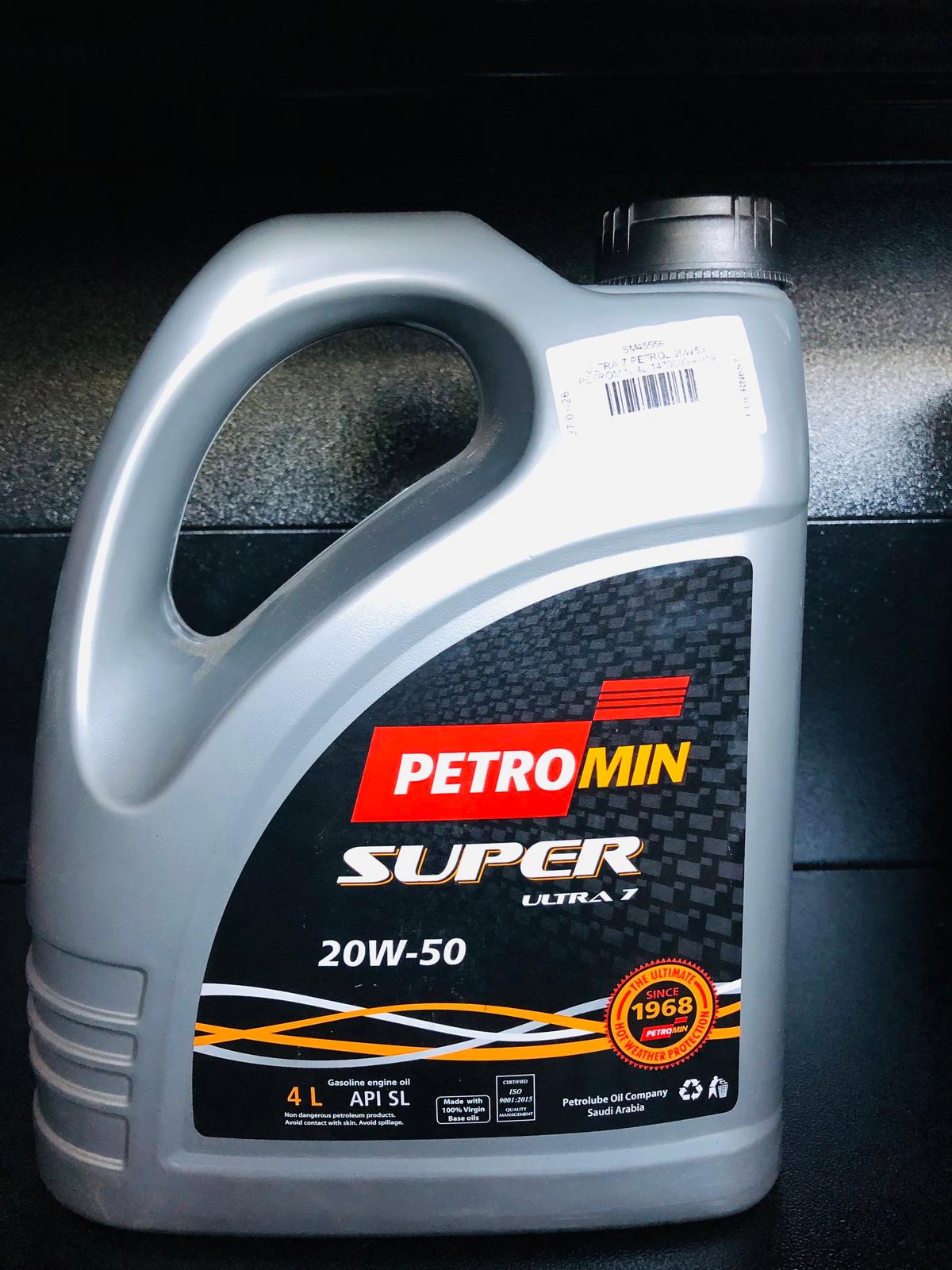 ULTRA 7 SAE 20W50 4L 5000 KM SERVICE INT