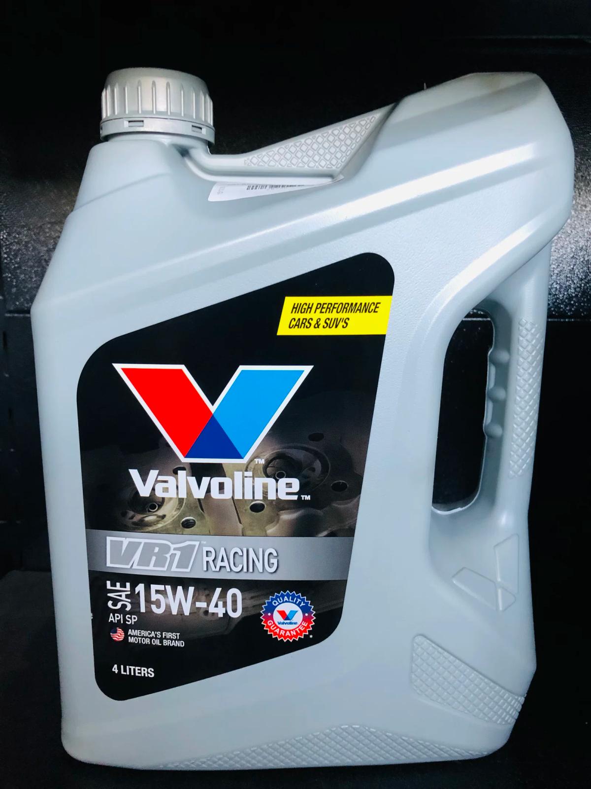 VR1 RACING 15W40 4L - VALVOLINE